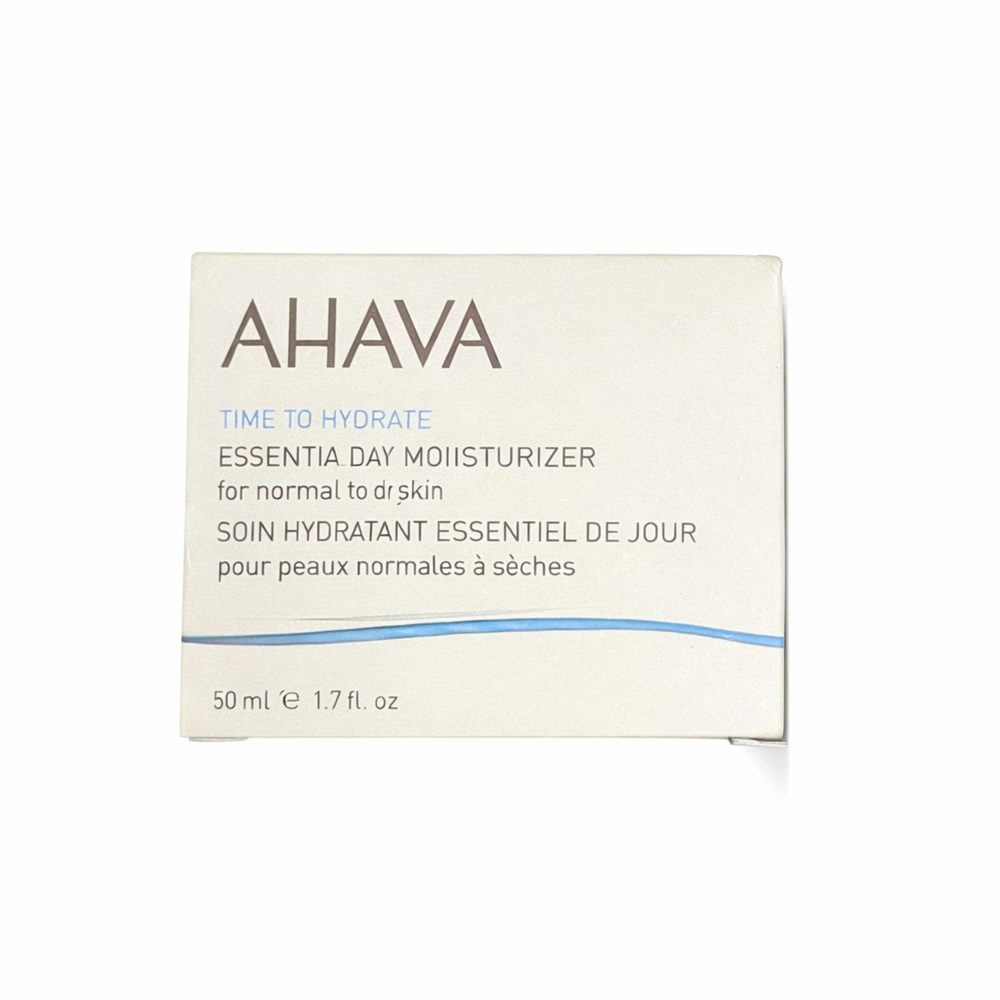 AHAVA Essential Day Moisturizer 50ml – Used Once, Nearly Full